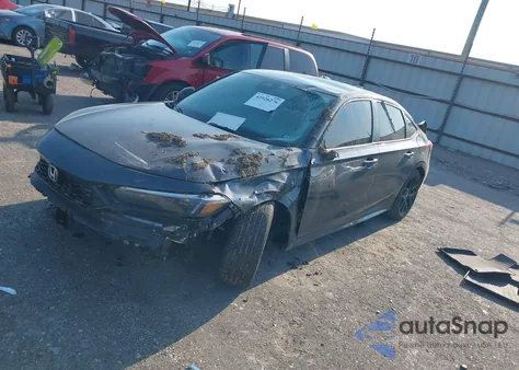 2025 Honda Civic Sport z USA, uszkodzony, nr VIN 2HGFE2F59SH579726